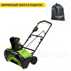 Снегоуборщик аккумуляторный GreenWorks G40ST40 (без аккумулятора и зарядного устройства) в Комсомольске-на-Амуре