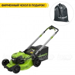 Газонокосилка аккумуляторная GreenWorks GD40LM48SP 8 Ач в Комсомольске-на-Амуре