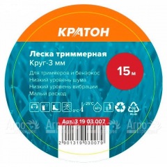 Леска триммерная Кратон Круг-3 мм в Комсомольске-на-Амуре