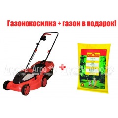 Газонокосилка электрическая Ikra mogatec ELM 1434 U в Комсомольске-на-Амуре