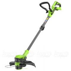 Аккумуляторный триммер GreenWorks G40LT331 2 Ач в Комсомольске-на-Амуре