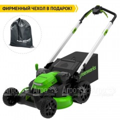 Газонокосилка аккумуляторная GreenWorks GD60LM61 (без аккумулятора и зарядного устройства) в Комсомольске-на-Амуре