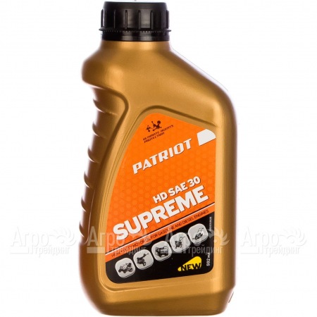 Масло Patriot Supreme HD SAE 30 592 мл для 4-х тактных двигателей в Комсомольске-на-Амуре