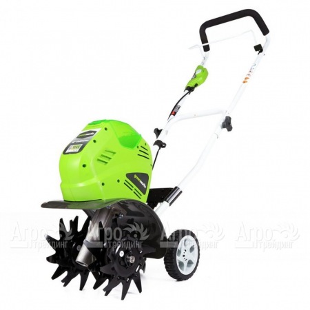 Культиватор аккумуляторный GreenWorks G-Max G40TL 40V 26 см (без батареи и зарядного устройства) в Комсомольске-на-Амуре