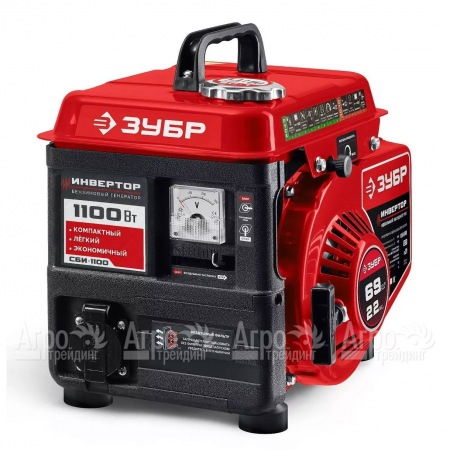 Бензогенератор инверторный Зубр СБИ-1100 1 кВт в Комсомольске-на-Амуре