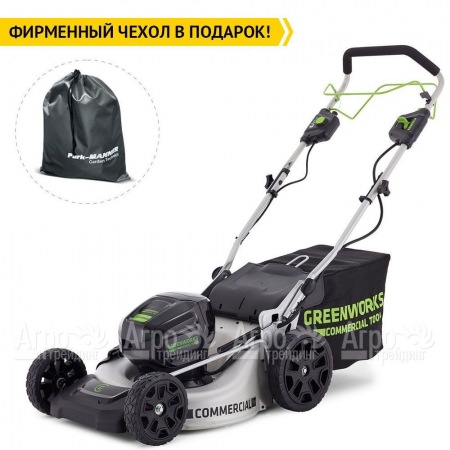 Газонокосилка аккумуляторная GreenWorks GC82LM51 (без батареи и зарядного устройства)  в Комсомольске-на-Амуре