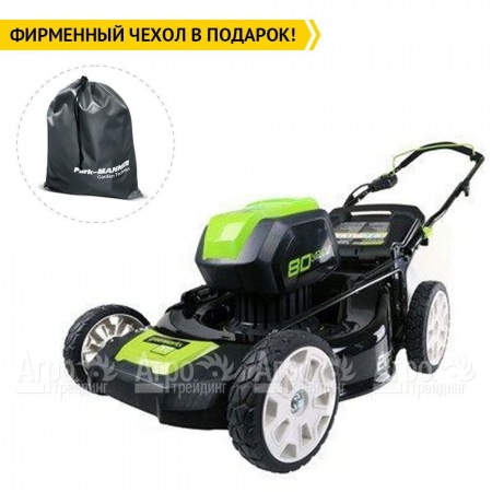 Газонокосилка аккумуляторная GreenWorks GD80LM53 80V DigiPro (без батареи и зарядного устройства)  в Комсомольске-на-Амуре