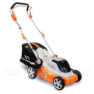 Газонокосилка аккумуляторная Villartec МА2038 SET AS204 + AC202 в Комсомольске-на-Амуре