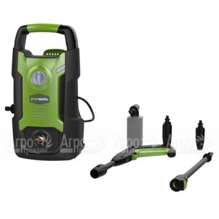 Мойка высокого давления GreenWorks GPWG1 100 бар  в Комсомольске-на-Амуре