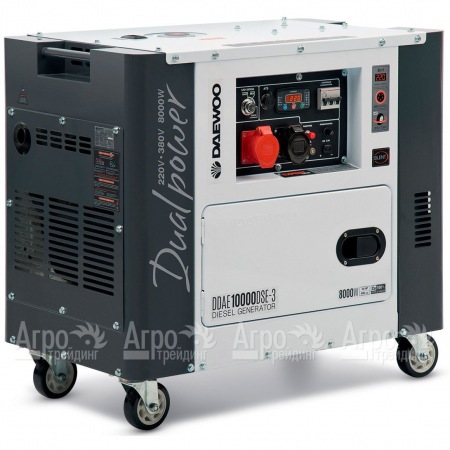 Дизельгенератор Daewoo DDAE 10000DSE-3 DUAL POWER 220=380 7.2 кВт в Комсомольске-на-Амуре