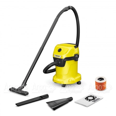 Хозяйственный пылесос Karcher WD 3 V-17/4/35 + Nozzles  в Комсомольске-на-Амуре