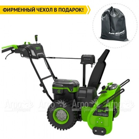 Снегоуборщик аккумуляторный GreenWorks GD82ST56 (без батареи и зарядного устройства)  в Комсомольске-на-Амуре