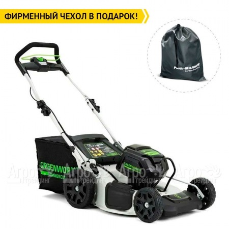 Газонокосилка аккумуляторная GreenWorks GC82LM51K5  в Комсомольске-на-Амуре