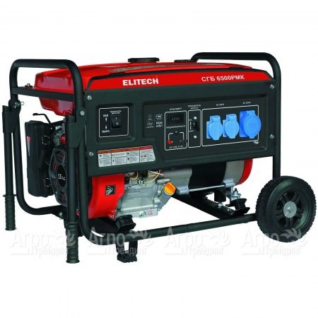 Бензогенератор Elitech СГБ 6500РМК 2.8 кВт  в Комсомольске-на-Амуре