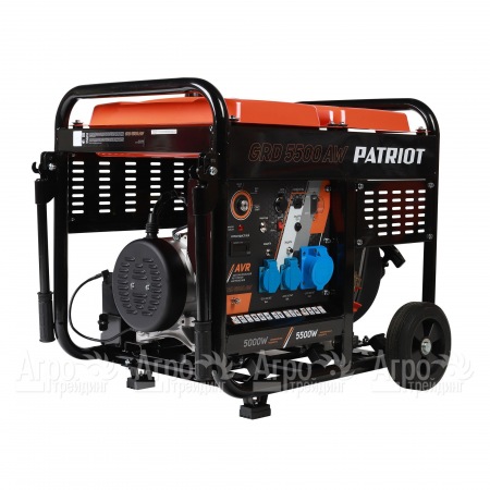 Дизельгенератор Patriot GRD 5500AW 5 кВт  в Комсомольске-на-Амуре