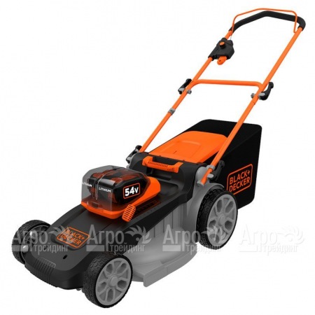 Газонокосилка аккумуляторная Black+Decker CLM5448PC2-QW в Комсомольске-на-Амуре