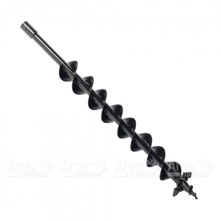 Шнек двухзаходный Patriot D 80B для грунта, длина 800 мм, сменные ножи  в Комсомольске-на-Амуре