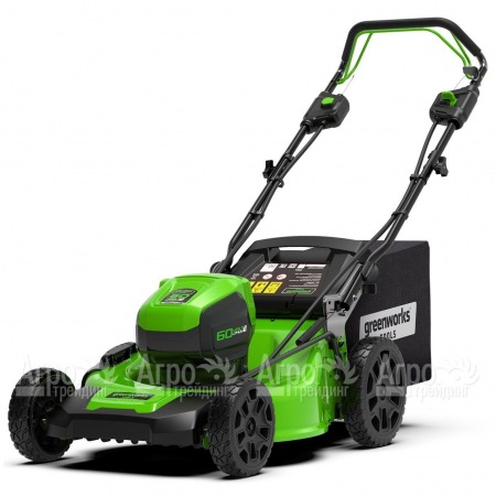 Газонокосилка аккумуляторная GreenWorks GD60LM51SP (без батареи и зарядного устройства) в Комсомольске-на-Амуре