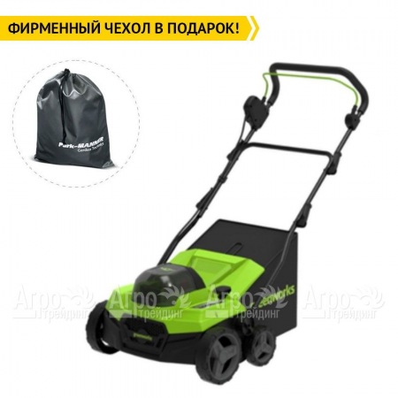 Аккумуляторный вертикуттер GreenWorks GD40SC38II (без аккумулятора и зарядного устройства)  в Комсомольске-на-Амуре