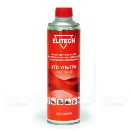 Масло моторное Elitech 2001.000400 SAE 5W-30 0.6 л для 4-х тактных двигателей в Комсомольске-на-Амуре