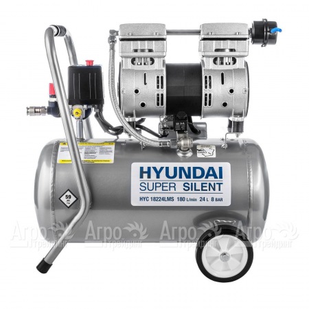 Компрессор поршневой безмасляный Hyundai HYC 18224LMS в Комсомольске-на-Амуре