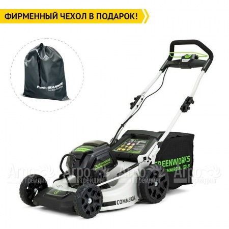 Газонокосилка аккумуляторная GreenWorks GC82LM51SP2 (без аккумулятора и зарядного устройства) в Комсомольске-на-Амуре