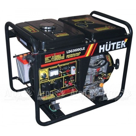 Дизельгенератор Huter LDG3600CLE 2.5 кВт в Комсомольске-на-Амуре