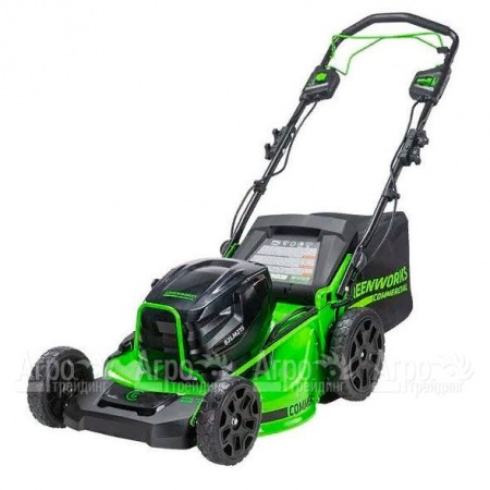 Газонокосилка аккумуляторная GreenWorks GC82HPLM51 (без аккумулятора и зарядного устройства)  в Комсомольске-на-Амуре