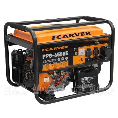 Бензогенератор Carver PPG-6500E 5 кВт в Комсомольске-на-Амуре