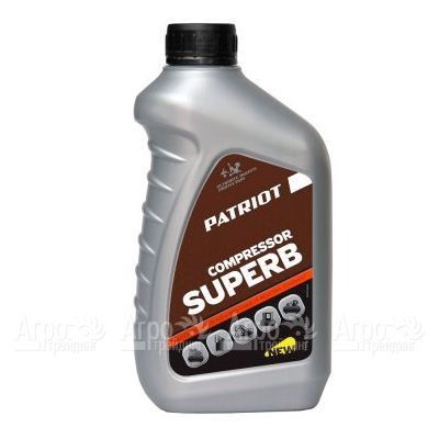 Масло Patriot Compressor OIL GTD 250/VG 100 0.946 л для компрессоров  в Комсомольске-на-Амуре