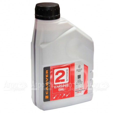 Минеральное моторное масло Carver 2 Stroke Engine oil, 0.6 л для 2-х тактных двигателей  в Комсомольске-на-Амуре