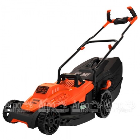 Газонокосилка электрическая Black+Decker BEMW471BH-QS в Комсомольске-на-Амуре