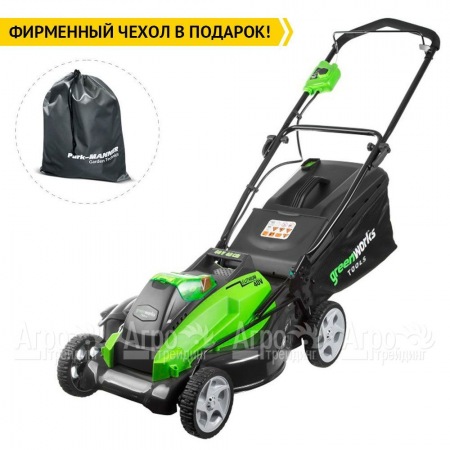 Газонокосилка аккумуляторная GreenWorks G40LM45K6  в Комсомольске-на-Амуре