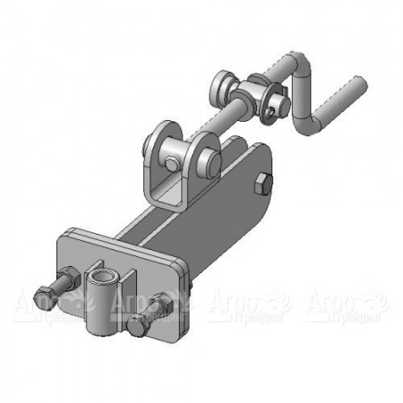 Сцепка поворотная универсальная для мотоблоков Целина  в Комсомольске-на-Амуре