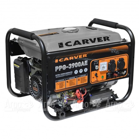 Бензогенератор Carver PPG-3900AE 2.9 кВт в Комсомольске-на-Амуре