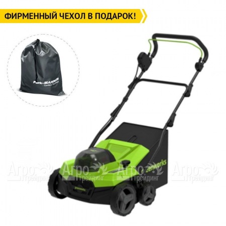 Аккумуляторный вертикуттер GreenWorks GD40SC38IIK4 в Комсомольске-на-Амуре