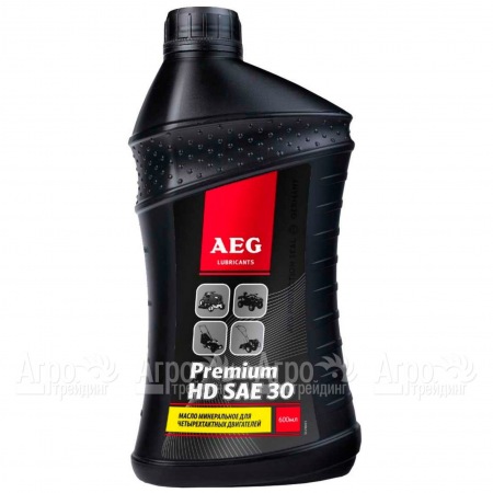 Масло AEG Premium HD SAE 30 API SJ/CF 0.6 л для 4-х тактных двигателей в Комсомольске-на-Амуре