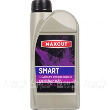 Масло MaxCUT Smart 4T Semi-Synthetic, 1 л для 4-х тактных двигателей  в Комсомольске-на-Амуре