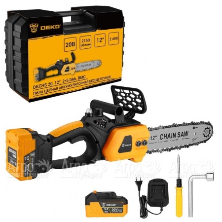 Аккумуляторная пила DEKO DKCHS 20 12" в кейсе в Комсомольске-на-Амуре