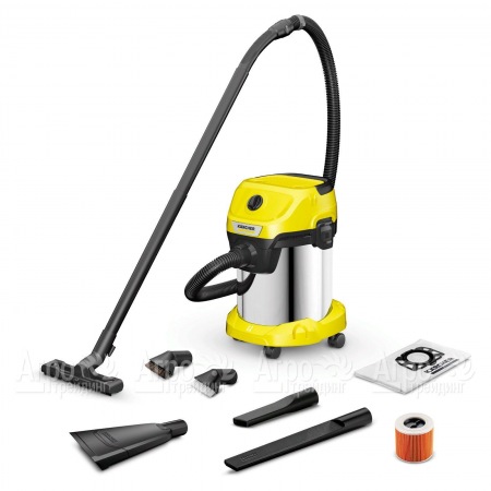 Хозяйственный пылесос Karcher WD 3 S V-17/6/20 Car  в Комсомольске-на-Амуре