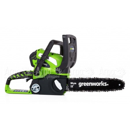 Аккумуляторная пила GreenWorks G-Max G40CS30 40V-12&quot; (без аккумулятора и зарядного устройства)  в Комсомольске-на-Амуре