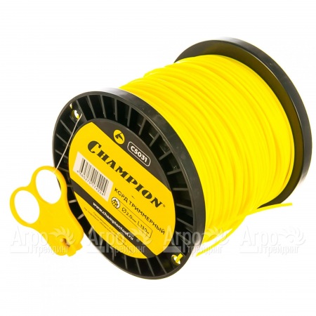 Корд триммерный Champion Star 2.0мм, 130м (звезда)+нож  в Комсомольске-на-Амуре