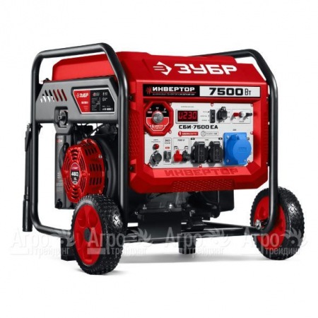 Бензиновый генератор инверторный Зубр СБИ-7500ЕА 7 кВт в Комсомольске-на-Амуре