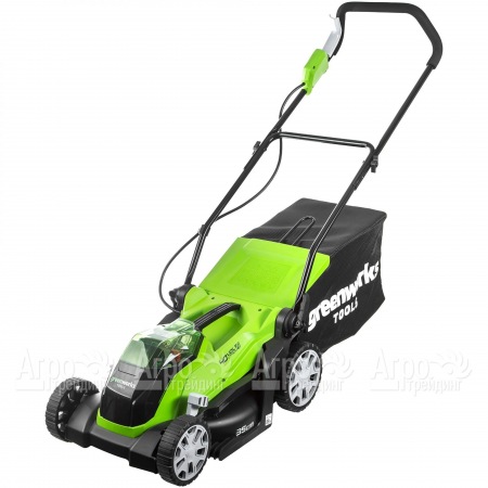 Газонокосилка аккумуляторная GreenWorks G-Max G40LM35 40V 35 см (без батареи и зарядного устройства) в Комсомольске-на-Амуре