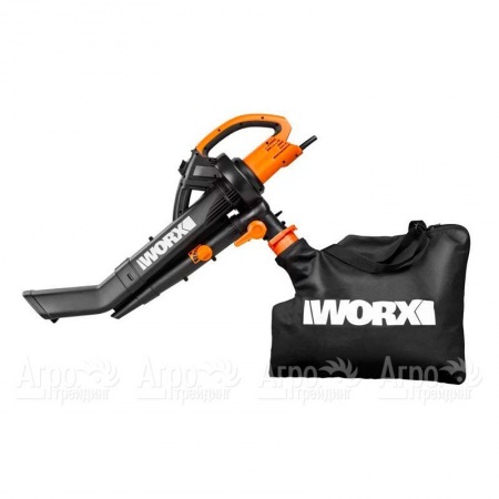 Воздуходувка-пылесос электрический Worx WG505E в Комсомольске-на-Амуре