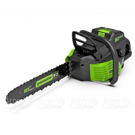 Аккумуляторная пила GreenWorks GD80CS50K2-18&quot;  в Комсомольске-на-Амуре