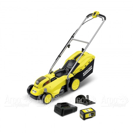 Газонокосилка аккумуляторная Karcher LMO 18-33 Battery Set в Комсомольске-на-Амуре