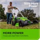 Газонокосилка аккумуляторная GreenWorks GD60LM61 (без аккумулятора и зарядного устройства) в Комсомольске-на-Амуре