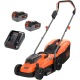 Газонокосилка аккумуляторная Black+Decker BCMW33184L2 в Комсомольске-на-Амуре